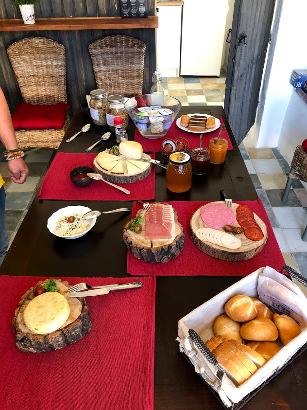 Breakfast inside